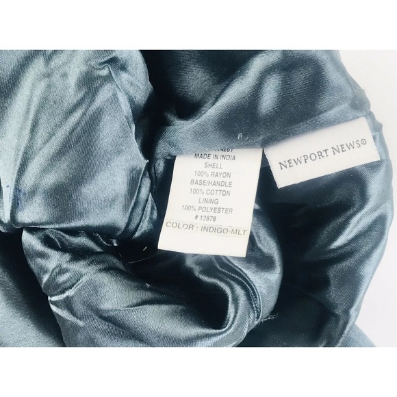 🅾️SOLD🅾️Newport News Bohemian Beach Bag Purse Cr - Picture 6 of 9